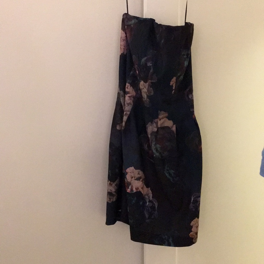 H and M strapless dress